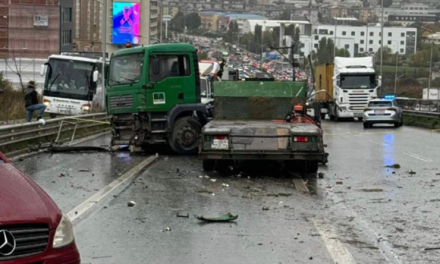 Arrestohet shoferi i kamionit për aksidentin në Veternik