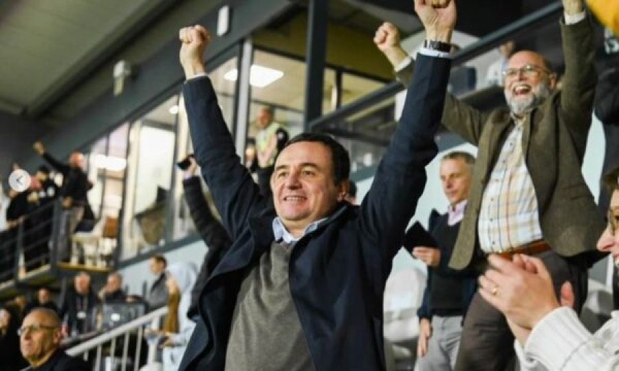 Kurti e lartëson Kombëtaren e Kosovës: Nëntë gola plus nëntë pikë