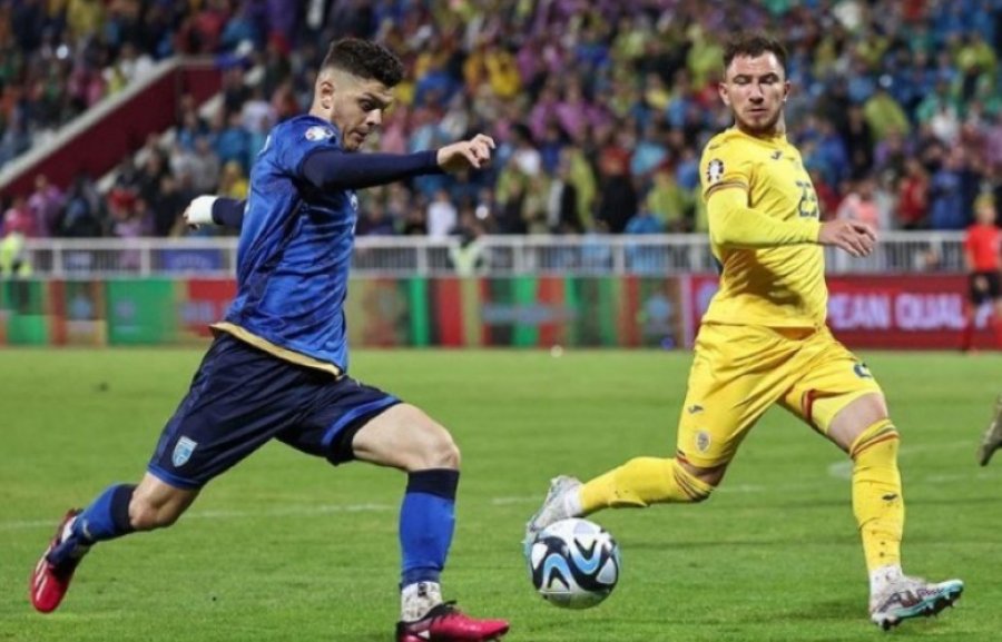 Rumania e turpëron Kosovën në 'Fadil Vokrri' duke e mposhtur 3 me 0