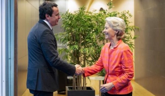 Detaje nga takimi Ursula von der Leyen - Kurti: Kosova, vendi i parë që ka avancuar