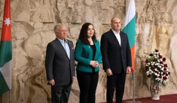 Osmani në Sofje takon presidentin bullgar dhe mbretin e Jordanisë