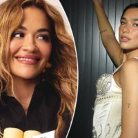 Rita Ora shpërndan një postimme këngën e Dua Lipës