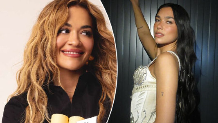 Rita Ora shpërndan një postim me këngën e Dua Lipës