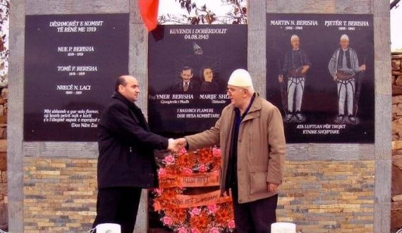 Kujtesë për atdhetarët e mirëfilltë të Shqipërisë Etnike