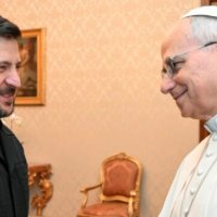 Papa Leoni XIV mirëpret Zelenskyn