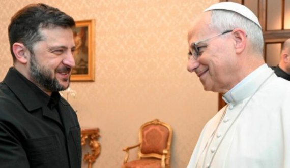 Papa Leoni XIV mirëpret Zelenskyn