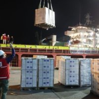 Kurti: Anija me ndihma në vlerë prej 500 mijë euro të Kosovës është nisur drejt Gazës