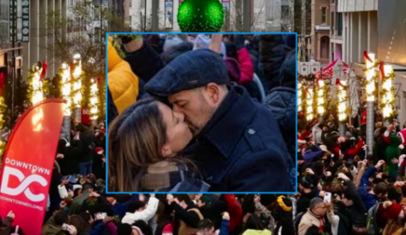 Mbi 1 mijë çifte u puthën për të thyer rekordin botëror