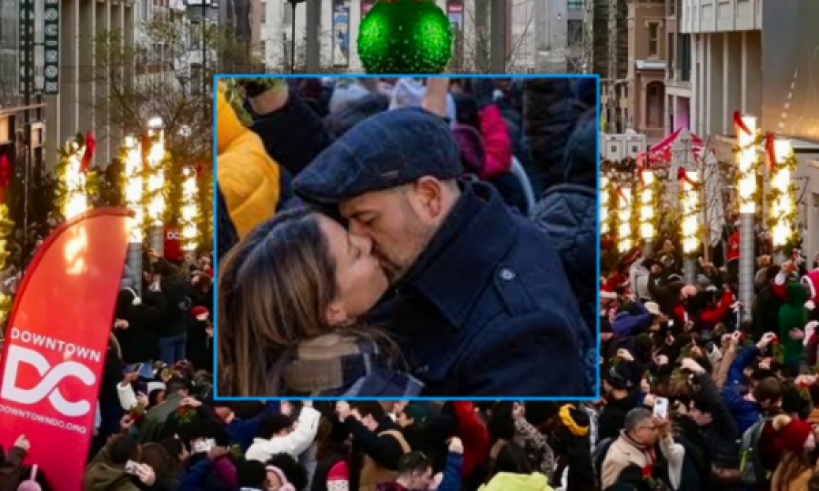 Mbi 1 mijë çifte u puthën për të thyer rekordin botëror