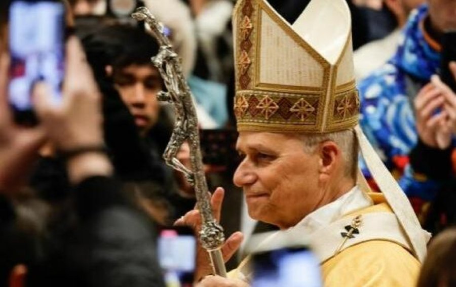 Mesha e parë e Krishtlindjes për Papa Leonin XIV