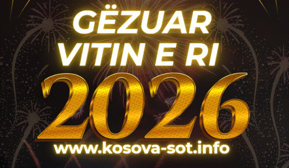 'Kosova Sot Online': Urojmë që 2026 të sjellë paqe, prosperitet dhe një të ardhme më të ndritur për të gjithë! 