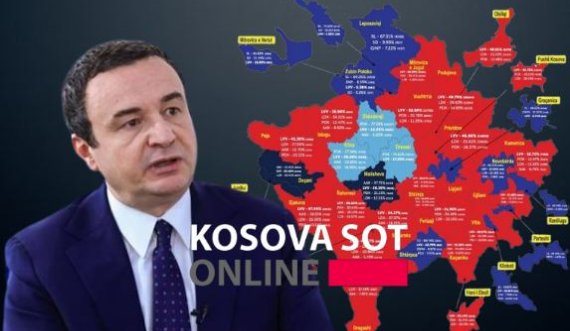 Kurti: Cep më cep në 21 komuna prijmë si fitues