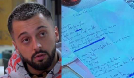 Kjo është letra që Gjesti ia shkroi ish-të dashurës