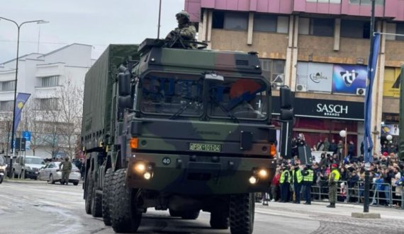 FSK ka parakaluar në sheshin e Prishtinës