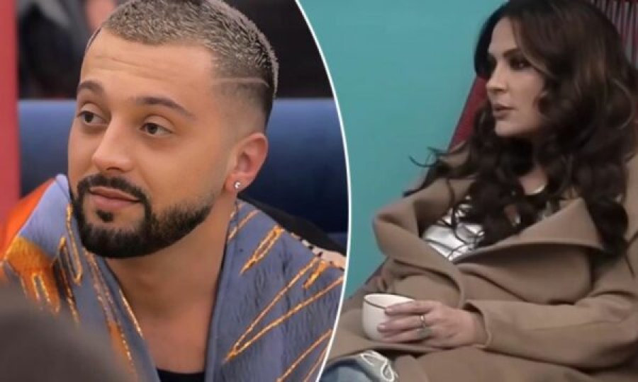 Rozana Radi godet pas shpine Gjestin, duke shpifur deri në këtë pikë