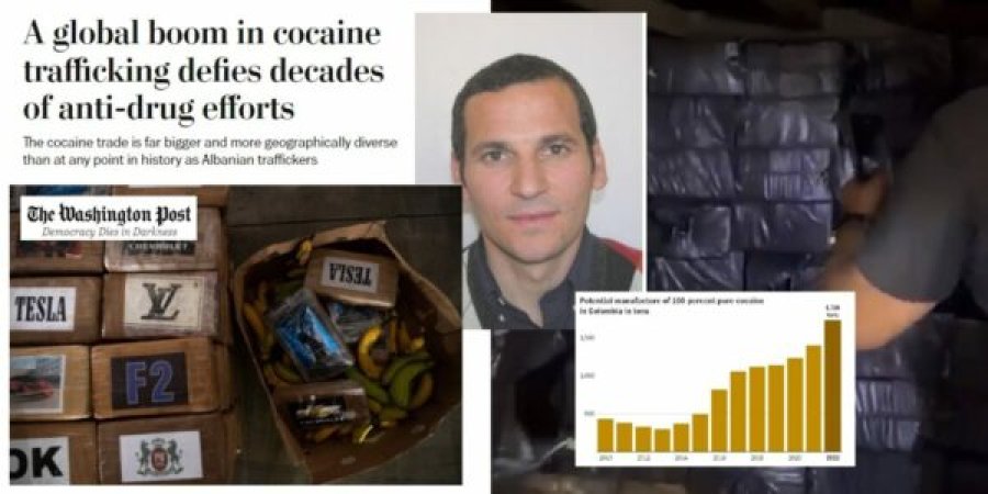 'Washington Post': Ja si shqiptarët po udhëheqin trafikun ndërkombëtar të kokainës