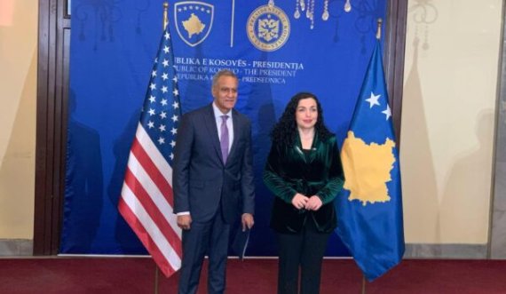 Zyrtari i lartë amerikan në Presidencë për takim me Vjosa Osmanin