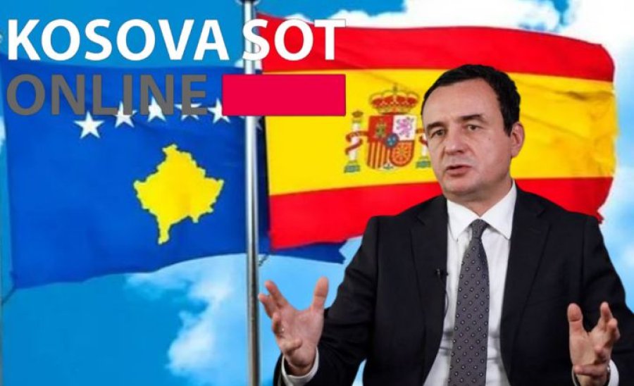 Kurti: Mendoj se ka ardhur koha që Spanja të njohë pavarësinë e Kosovës