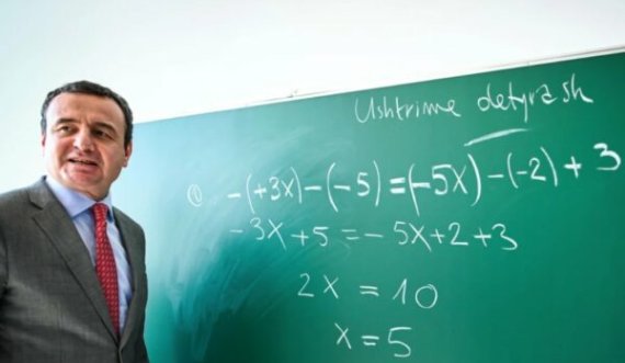 Kurti gabon në matematikë: I mbledh deputetët e VV-së, LDK-së dhe Nismës, i dalin 80