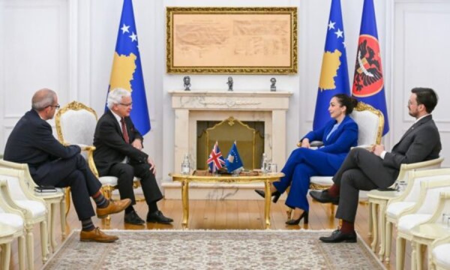 Osmani ka pritur në takim deputetët e Parlamentit të Mbretërisë së Bashkuar