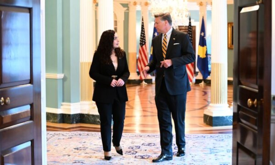 Osmani takon zv/sekretarin e Shtetit: Kosova krah për krah me SHBA -të