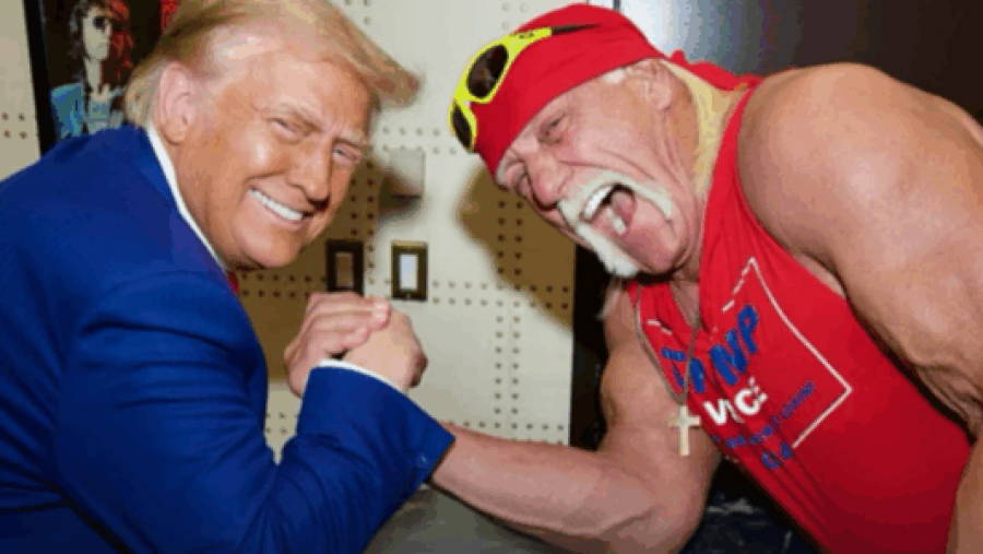Vdiq Hulk Hogan, Trump i jep lamtumirën