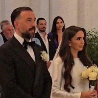 Teuta Rugova është martuar në një ceremoni në Katedralen kryesore në Prishtinë