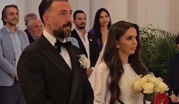 Teuta Rugova është martuar në një ceremoni në Katedralen kryesore në Prishtinë