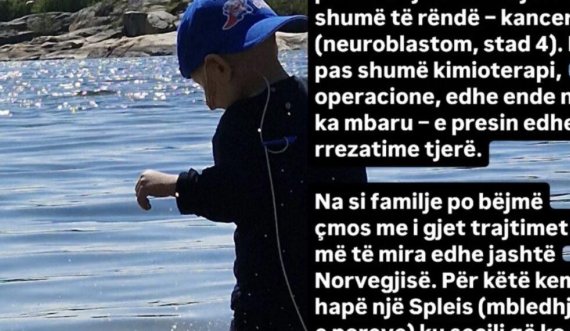 Lorenci që nuk ka mbushur ende 3 vite jetë, ka nevojë për ndihmë pasi po përballet me sëmundje të rëndë