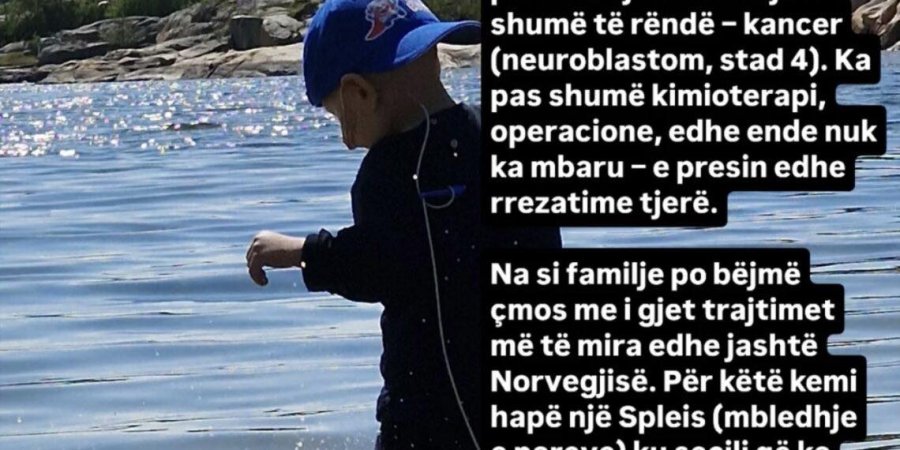 Lorenci që nuk ka mbushur ende 3 vite jetë, ka nevojë për ndihmë pasi po përballet me sëmundje të rëndë
