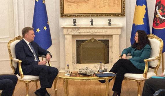 Peter Sorensen, është mirëpritur nga presidentja Osmani
