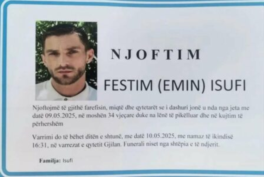 Sot varroset dizajneri Festim Isufi