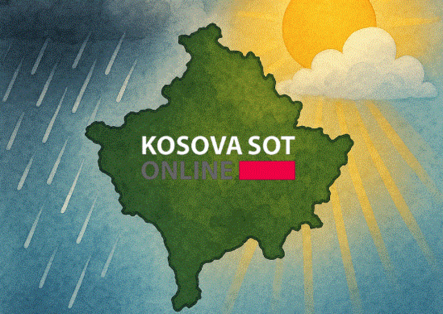 Ja si do të jetë moti të martën në Kosovë