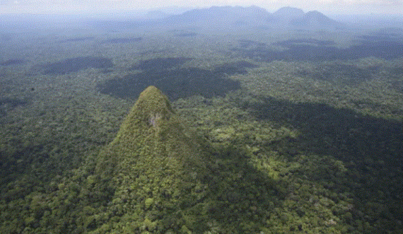 'Piramida' misterioze e fshehur thellë në pyllin e Amazonës