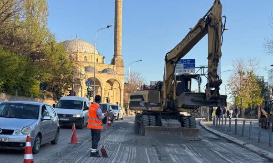 Ndalen punimet në rrugën 'Agim Ramadani' pasi gjenden struktura arkeologjike