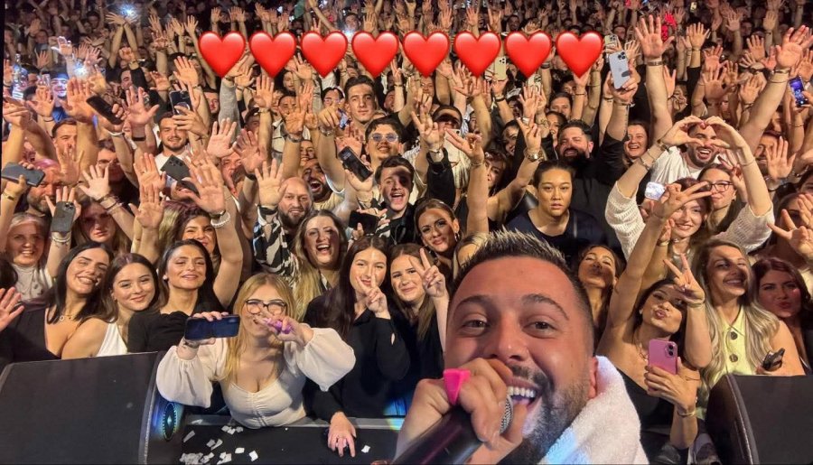 Gjesti ka mahnitur publikun me performancën e tij në një nga diskotekat e Zvicrës