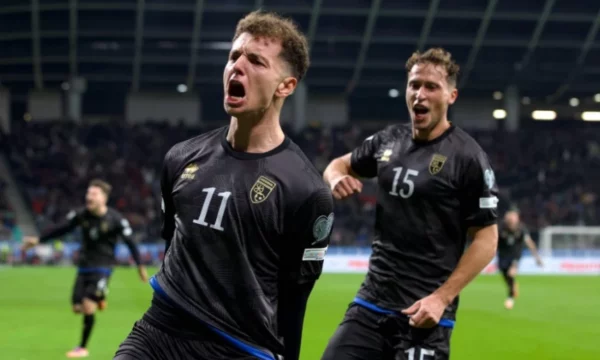 Kombëtarja e Kosovës ka mposhtur Slloveninë duke siguruar 'play-offin'