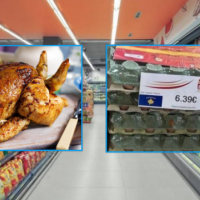 Në Kosovë vezët dyfish më shtrenjtë se pulat