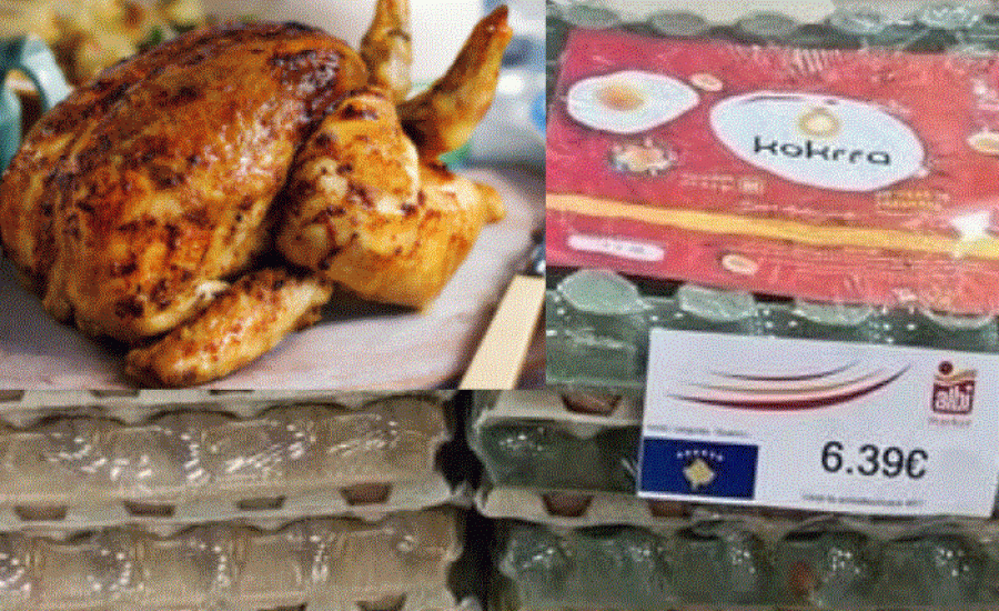 Në Kosovë vezët dyfish më shtrenjtë se pulat