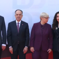 Osmani është pritur nga Begaj në Samitin rajonal të Bërdo-Brionit