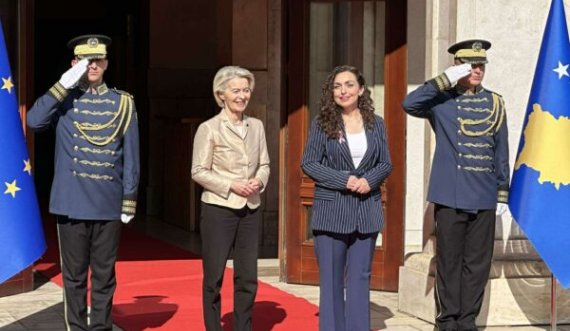 Von der Leyen mirëpritet nga Osmani