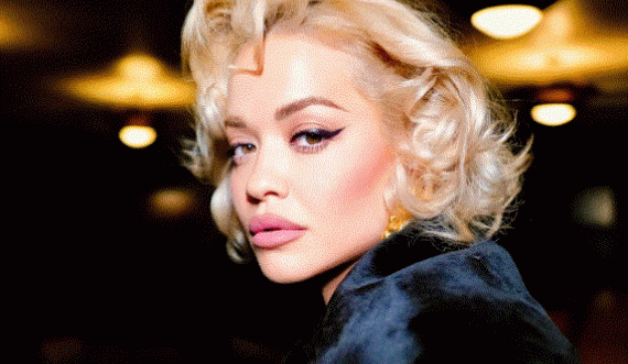 Rita Ora shfaqet si ikona Marilyn Monroe