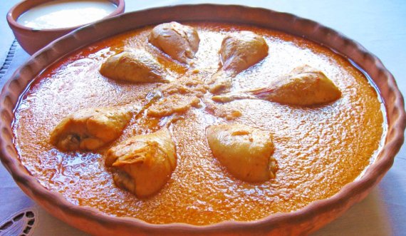 Recetë: Pulë me qull e arra