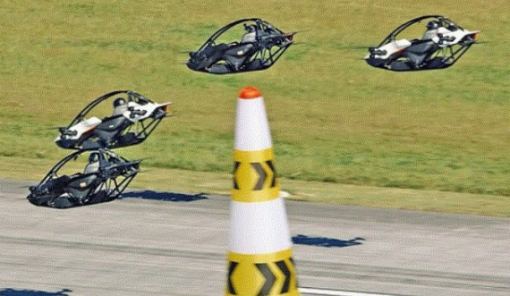 Gara e parë e Formula 1 në qiell!