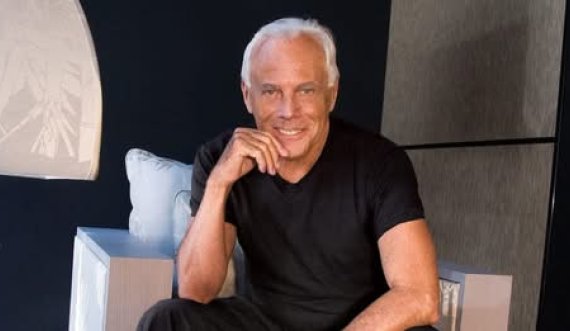 Vdiq dizajneri i famshëm i modës Giorgio Armani