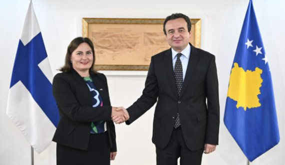 Kurti e falënderon ambasadoren e re të Finlandës për mbështetje