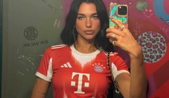 Bayerni e poston një foto të Dua Lipës