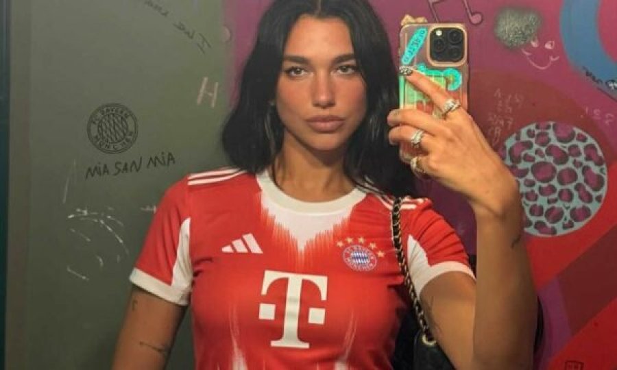 Bayerni e poston një foto të Dua Lipës