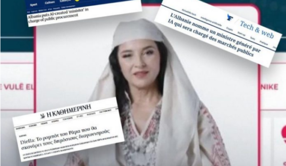Diella, ministrja virtuale e Shqipërisë, tërheq vëmendje