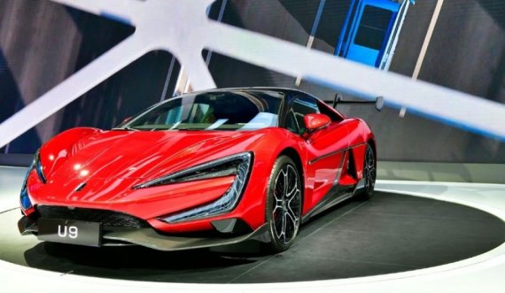 Supermakina elektrike kineze vendos rekord të ri shpejtësie